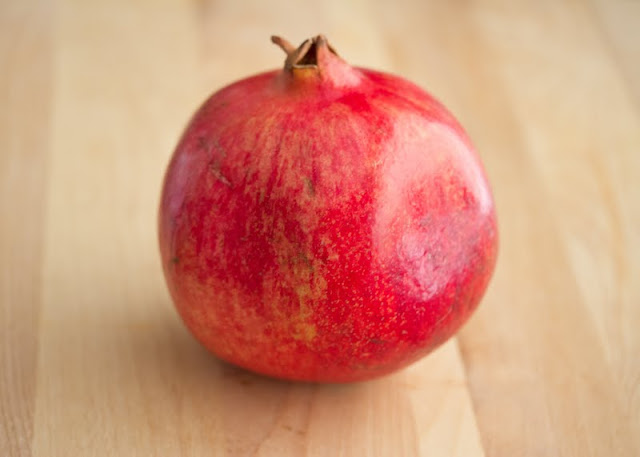 photo of a pomegranate