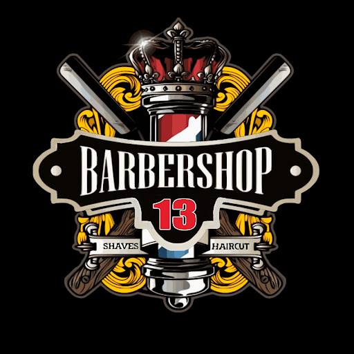 Barbershop 13 logo