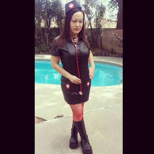 CherryTeresa in nurse costume-first pic