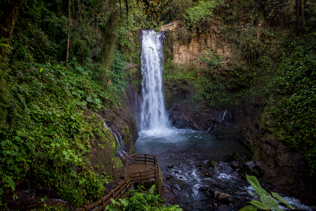 Magia Blanca waterfalls