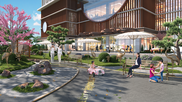 Không gian dự án Hinode City 201 Minh Khai Không gian dự án Hinode City 201 Minh Khai