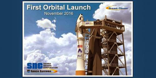 Dream Chaser First Orbital Flight Set For 2016
