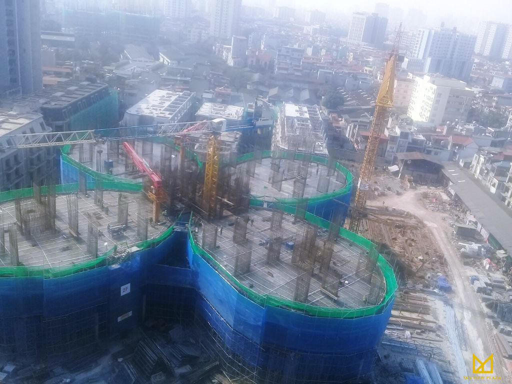 Cập nhật tiến độ xây dựng chung cư Sky View Plaza Cập nhật tiến độ xây dựng chung cư Sky View Plaza