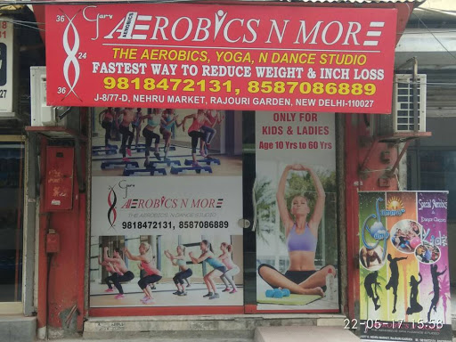 Aerobics N More, J877D,NEHRU MARKET, NEAR GULATI BAKERY, Rajouri Garden, New Delhi, Delhi 110027, India, Aerobics_Class, state UP