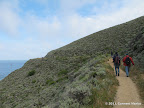 Gray Whale Cove Trail meanders next to the Pacific