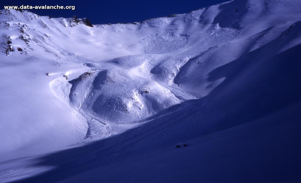Avalanche Mont Thabor, secteur Punta Bagna, entre la pointe du Fréjus et la pointe d'Arrondaz - Photo 1 - © Duclos Alain