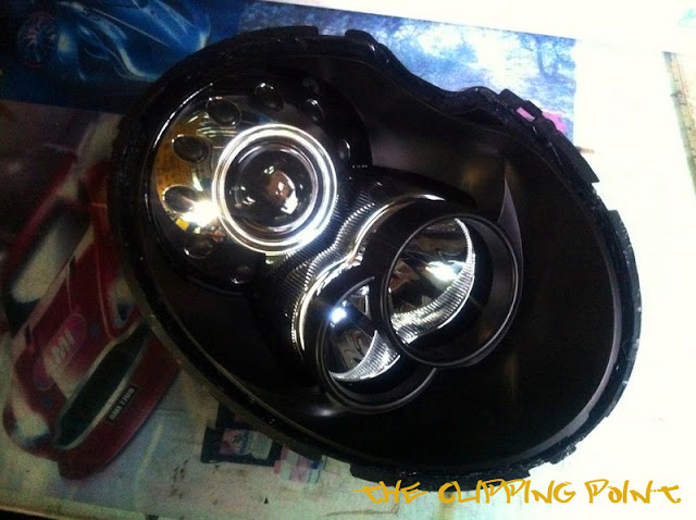 DIY Joey mod Blacking out the Headlight surrounds Zerotohundred
