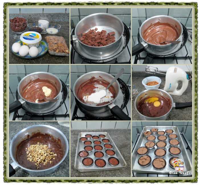 Empadinhas de chocolate 3 Empadinhas de chocolate 3