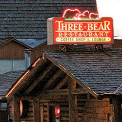 Three Bear Restaurant logo