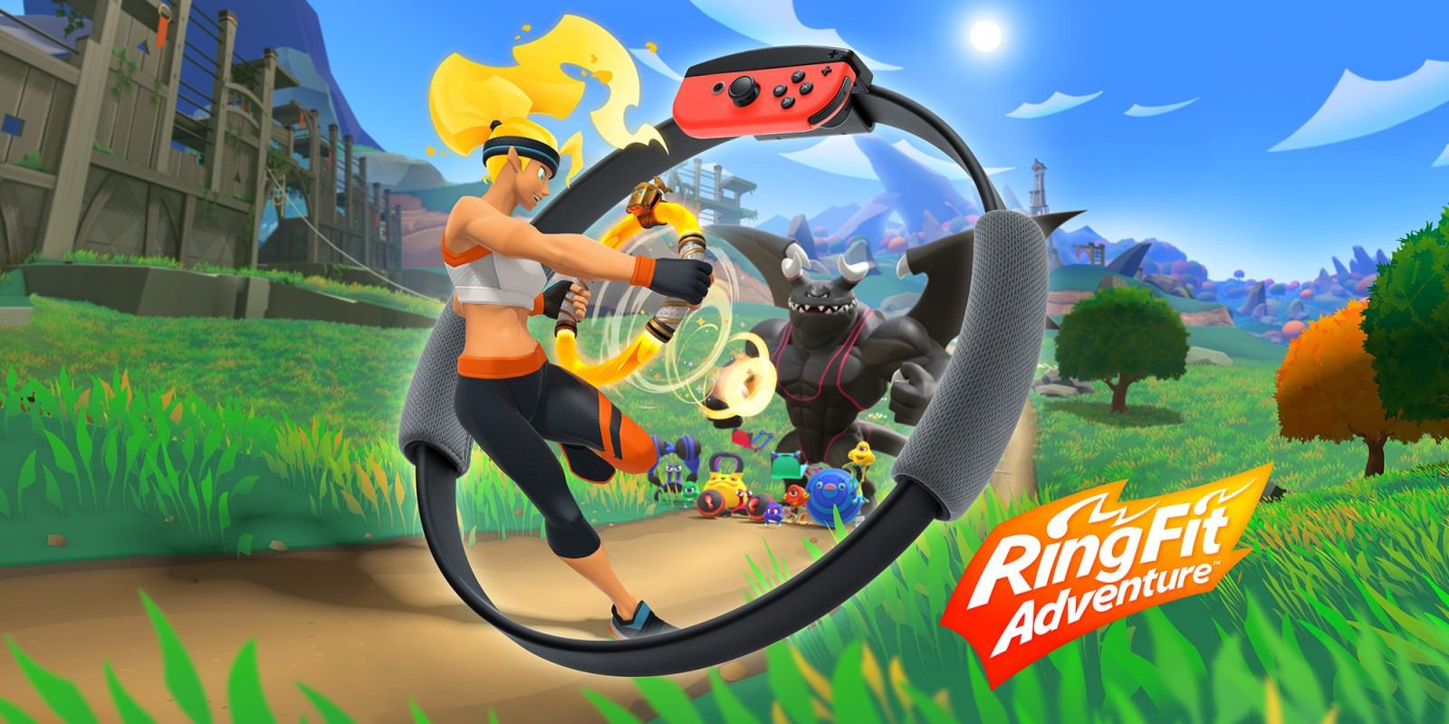 Top 12 juegos más largos de Nintendo en Nintendo Switch - Ring Fit Adventure