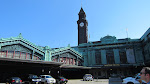 Here's Hoboken's ferry and PATH terminal - cool retro feel also served as a Paris train station in Julie & Julia
