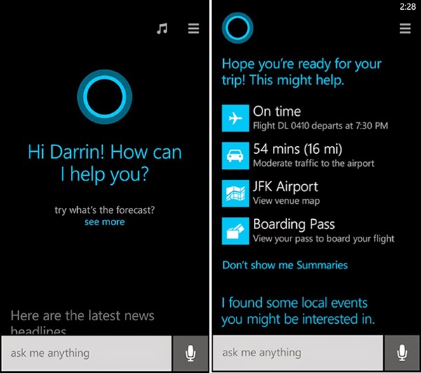 Đằng sau sự ra đời của Cortana - Tính năng nhận diện giọng nói mới trên Windows Phone 8.1 cortana.