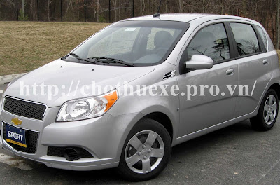Cho thuê xe 4 chỗ Chevrolet Aveo tại Hà Nội