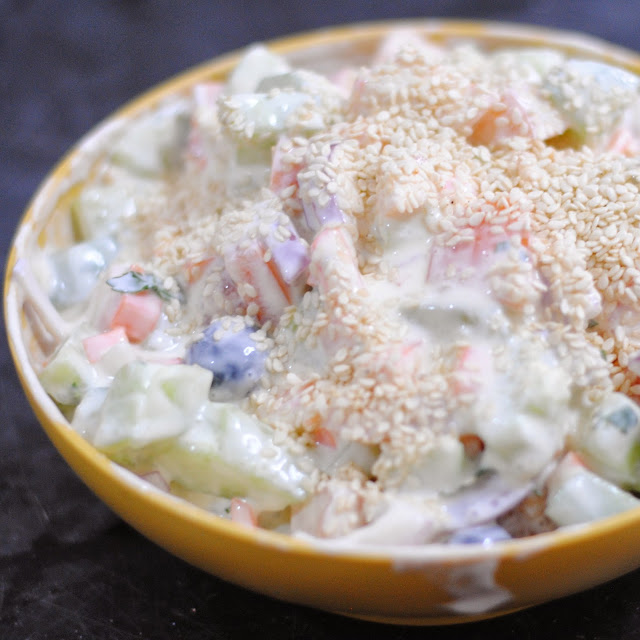 classic yogurt salad recipe by ServicefromHeart