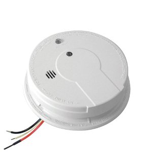  Kidde i12040 120V AC Wire-In Smoke Alarm with Battery Backup and Smart Hush