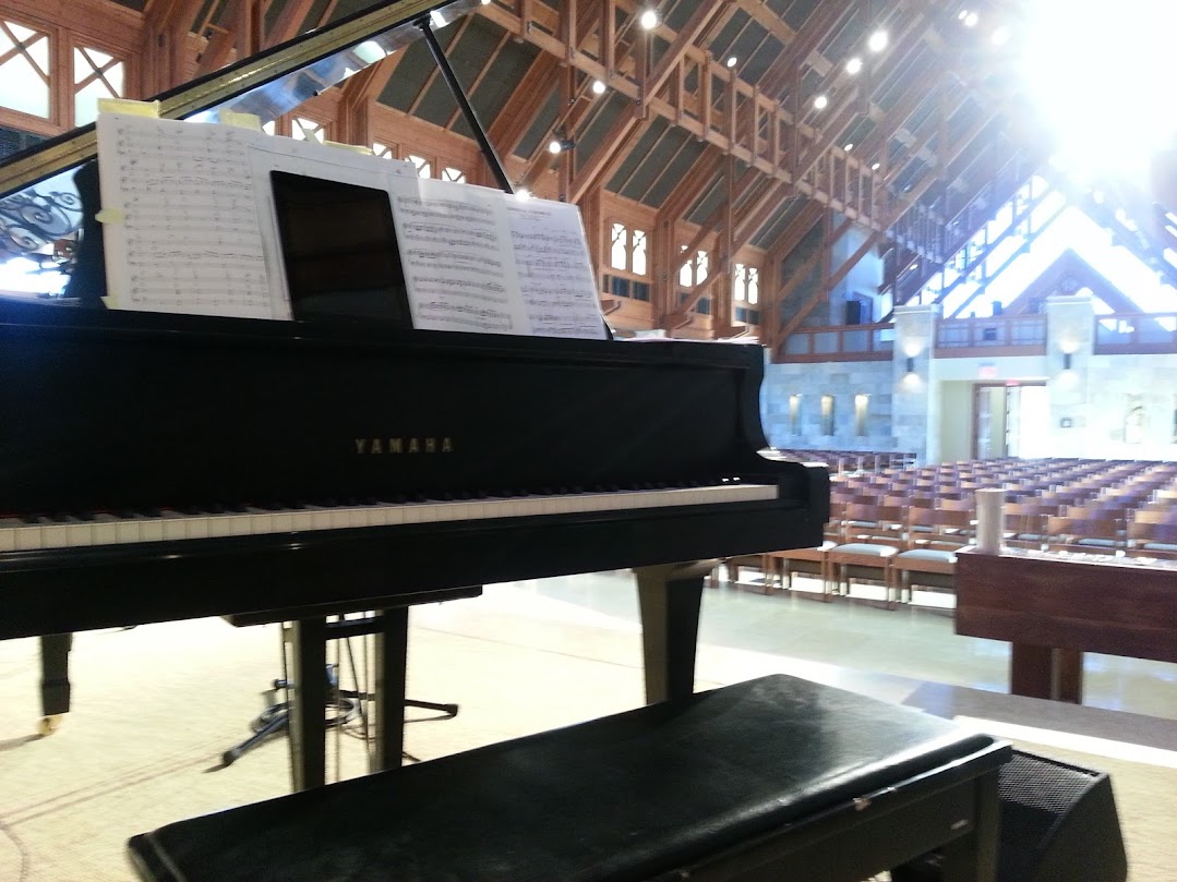 PIano at Mariner's Chapel