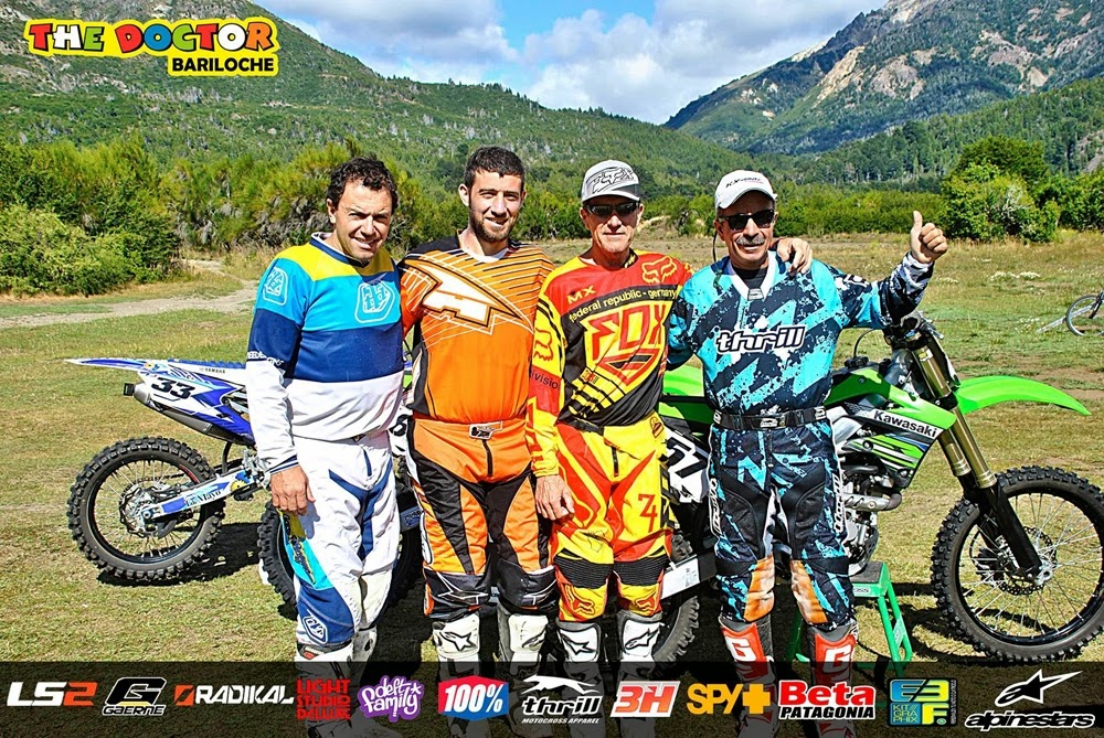 Martin Anglesio, Schico, Gary Semics y Jorge Martin, el equipo de primera.