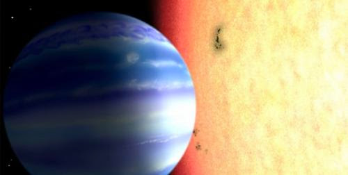Water Vapor Detected In The Atmosphere Of A Hot Jupiter