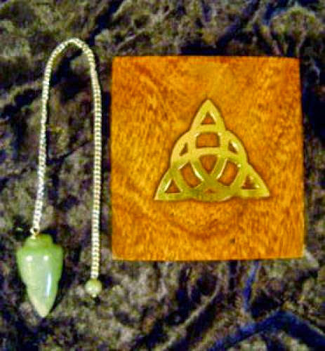 Green Earthen Pentagram And Pendulum Box Set 15 00