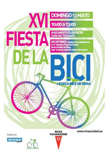 XVI Fiesta de la Bicicleta y del 'Decabike' en Rivas