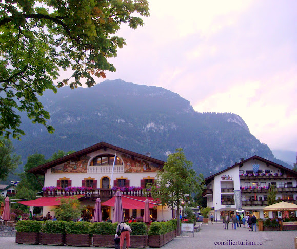 Orășelul Garmisch Partenkirchen Loc Desprins Din Povesti