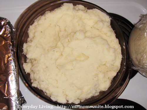 photo of whipped potatoes