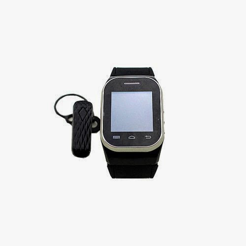  2014 New style K6+ Touch screen Mobile phone Personality Give bluetooth headset as gift Watch mobile phone (Black, 4G Memory card)