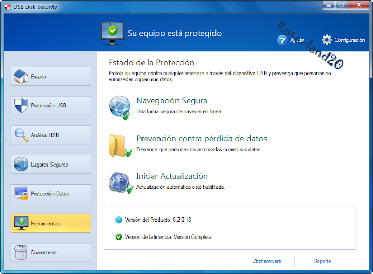 Descargar USB Disk Security v6.2.0.18 [Español] [Full]