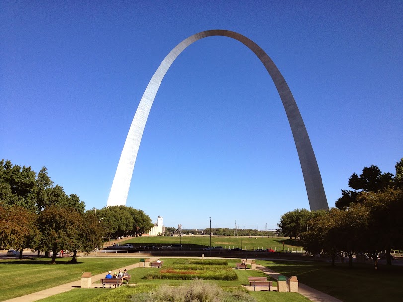 Peterbrownroute66, gateway arch at St. Louis 