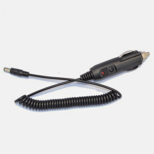 Car Charger Cable for BF-UV5R BAOFENG TYT TH-F8 UV5RA UV5RB UV5RE Black