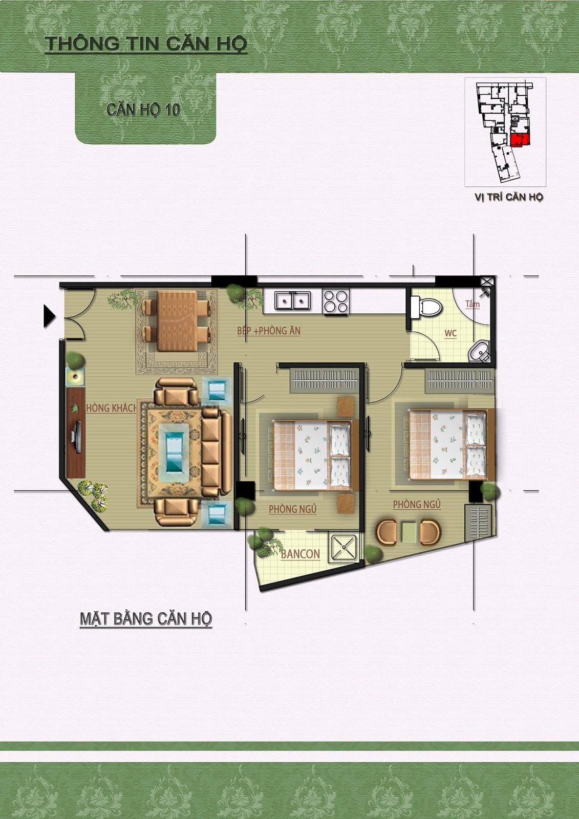 Chi tiết căn 10 chung cư Núi Trúc Square Chi tiết căn 10 chung cư Núi Trúc Square