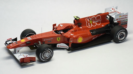 ドイツレベル 1/24 フェラーリ F10 トルコGPっぽい仕様: Cizeta Weblog