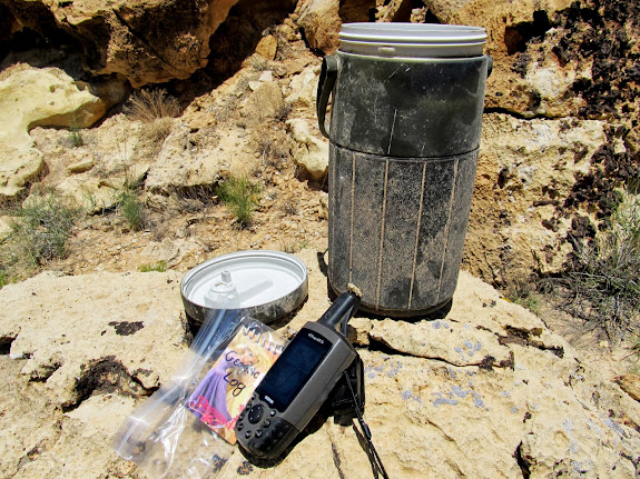 Two-year-old geocache that hadn't been found yet