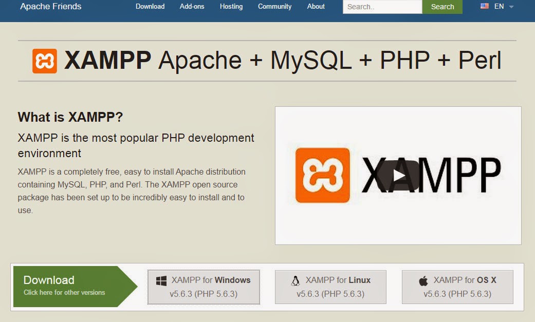 xampp with php 5.3.10