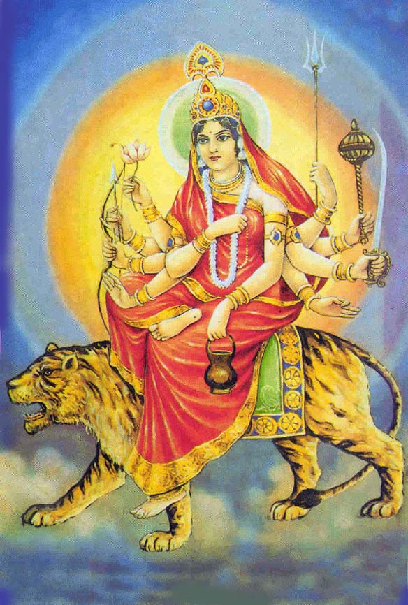 Maa Chandraghanta – Third form of Maa Durga Maa Chandraghanta – Third form of Maa Durga