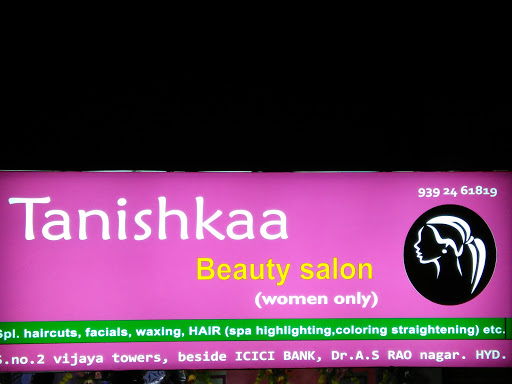 Tanishka Beauty Parlour, Beside ICICI Bank, Vijaya Towers, Officers Colony, Dr AS Rao Nagar, Secunderabad, Telangana 500062, India, Beauty_Parlour, state TS
