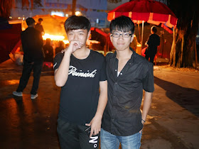 two young men in Zhanjiang