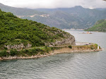 Rounding the corner to see a tiny little island Rounding the corner to see a tiny little island