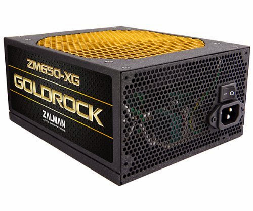 Zalman ATX 650 Power Supply ZM650-XG (80+Gold)