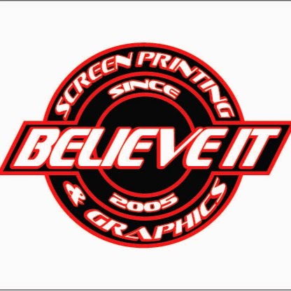 Believe It Screen Printing & Graphics logo