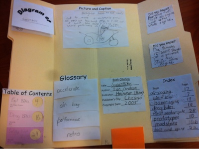 The Csorba Scoop: Nonfiction Text Features Projects