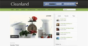 Cleanland WordPress theme