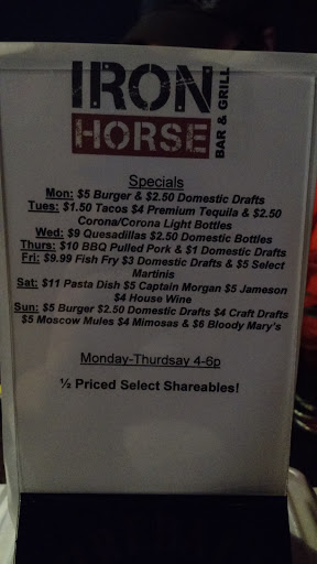 Bar & Grill «Iron Horse Bar & Grill», reviews and photos, 3965 W Algonquin Rd, Algonquin, IL 60102, USA