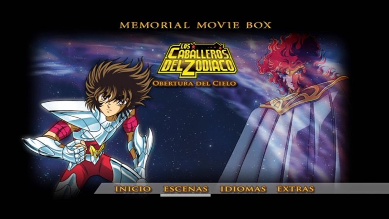caballeros - Caballeros del Zodiaco - Memorial Box Full DVD 9 431tho