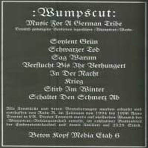 :wumpscut: – Music For A German Tribe (1997) Wumpscut+-+Music+For+A+German+Tribe