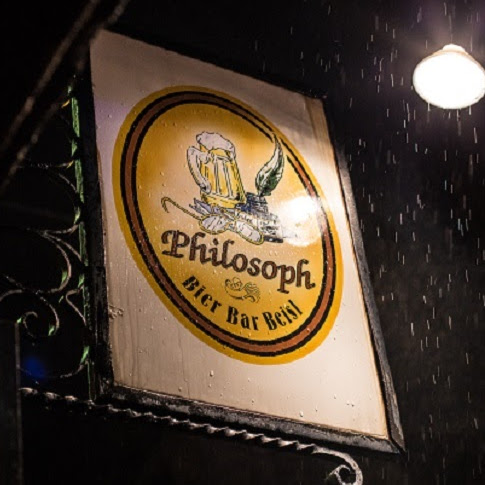 Philosoph Bier Bar Beisl