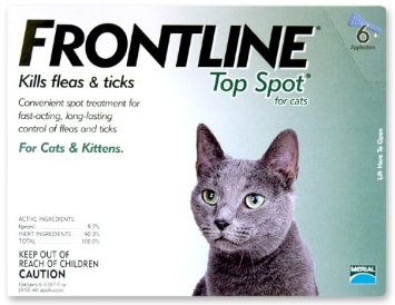  Merial Frontline Top Spot Flea and Tick Control for Cats and Kittens