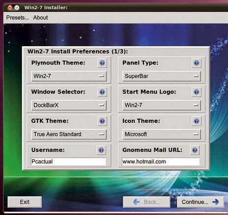 Consigue una distro Linux con apariencia de Windows 7