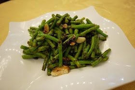 Green beans in a fermented bean sauce in Guangzhou, China