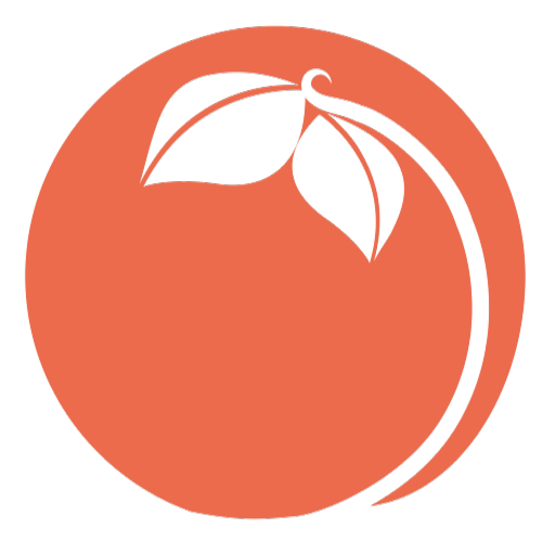 KC Peaches Cafe Nassau Street logo